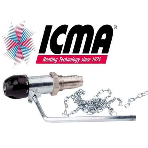 Регулятор тяги для твердотопливного котла ICMA